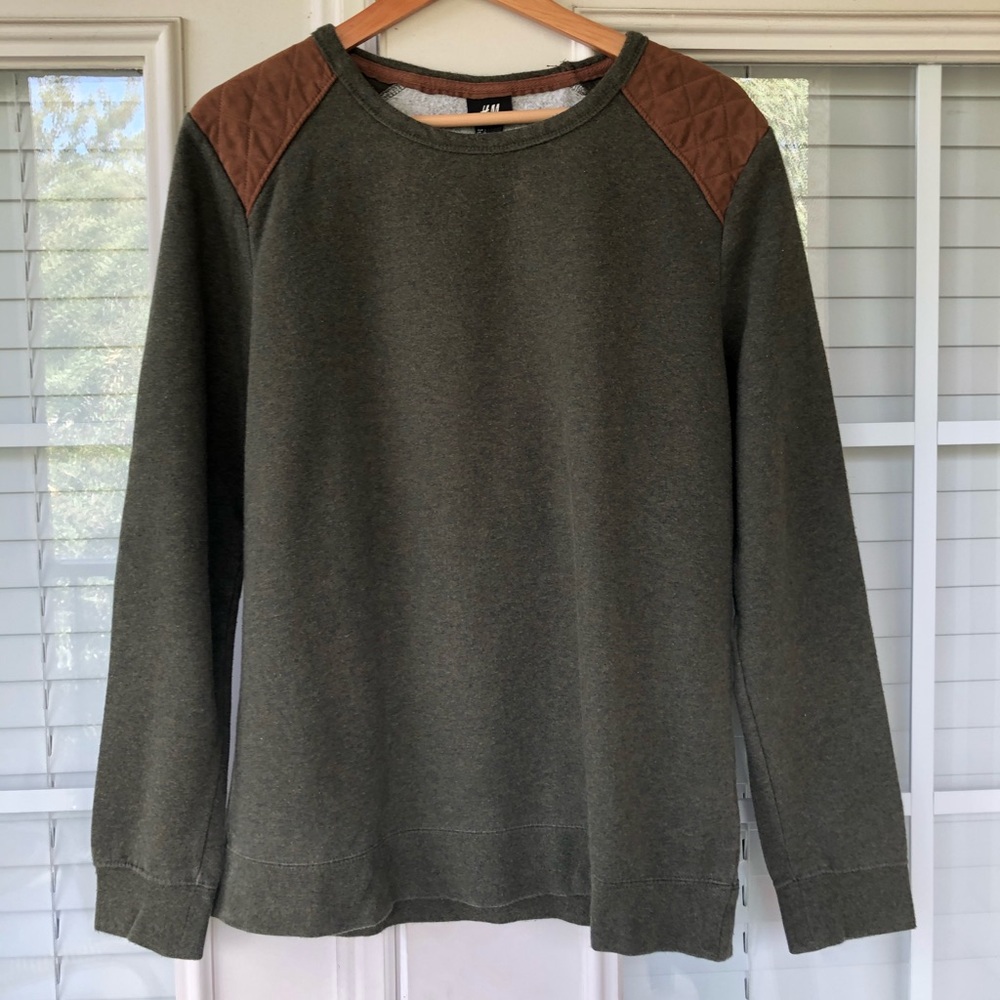 H&M Olive Sweatshirt